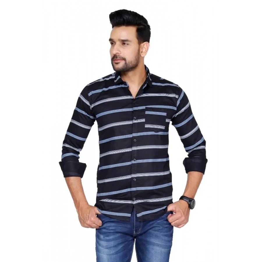 Multi Cotton Casual Shirts For Men