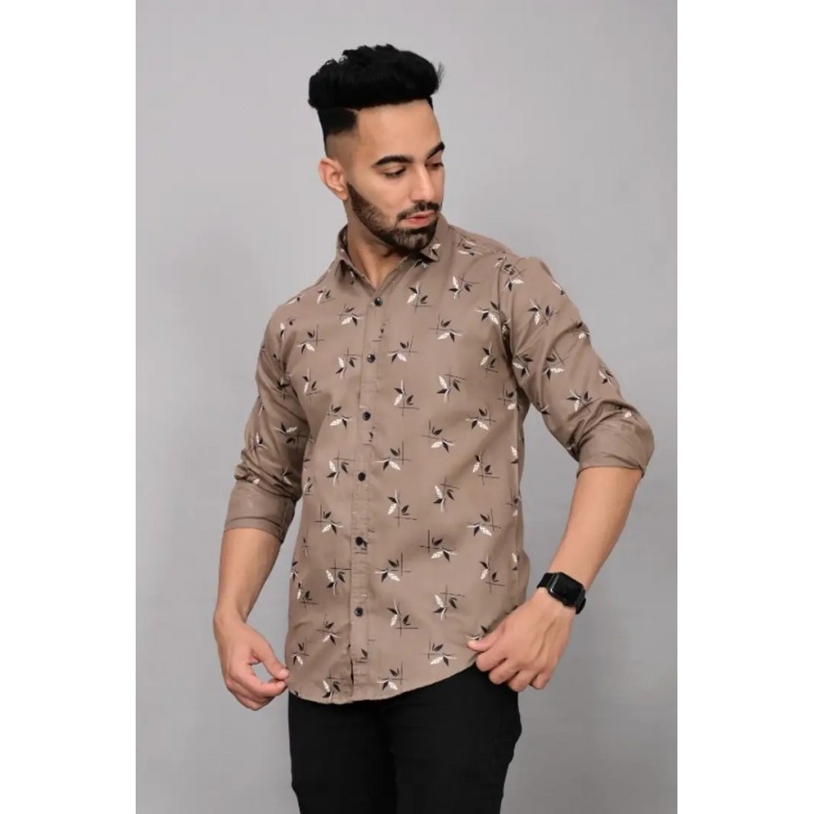 NEW MENS FLOWER PRINT SHIRTS