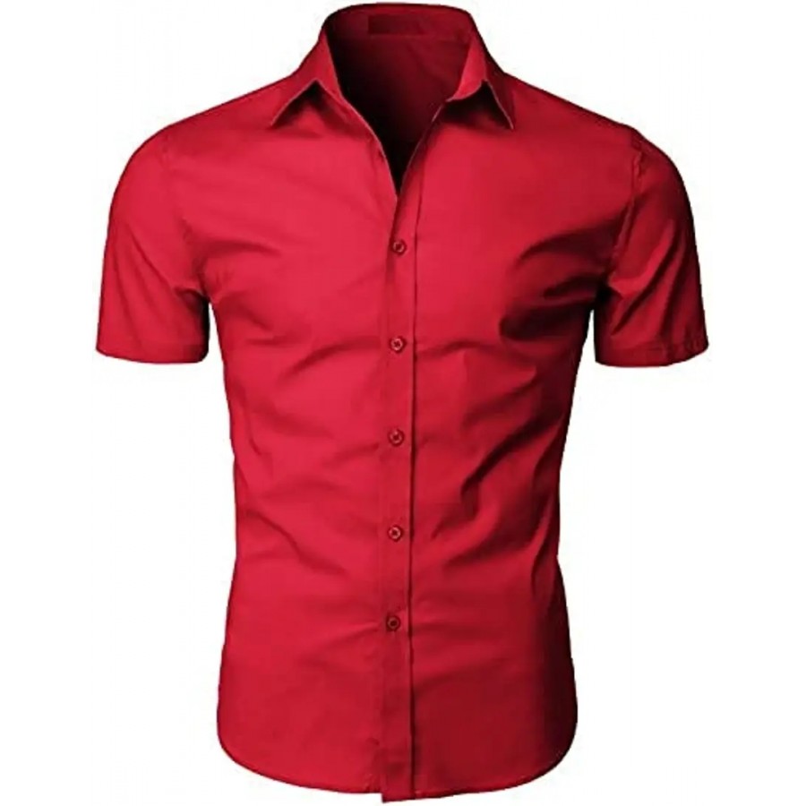 Parth Fashion Hub Men's Casual Half Sleeve Shirt