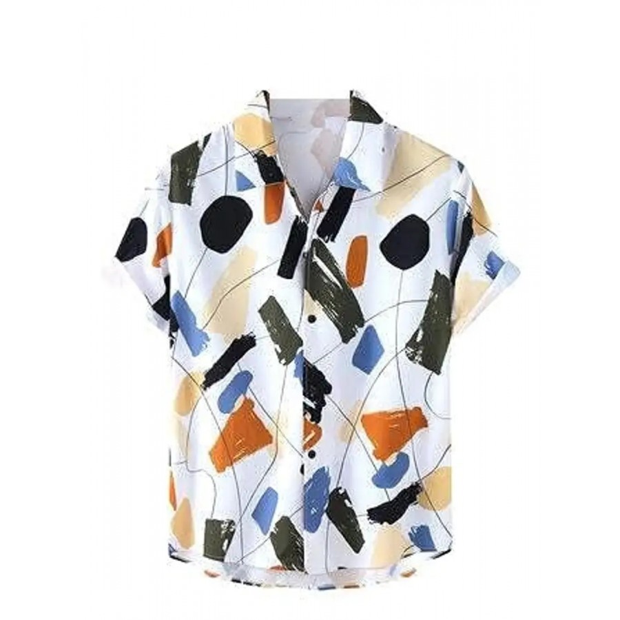 Parth Fashion Hub Men's Digital Printed Stylish Shirts