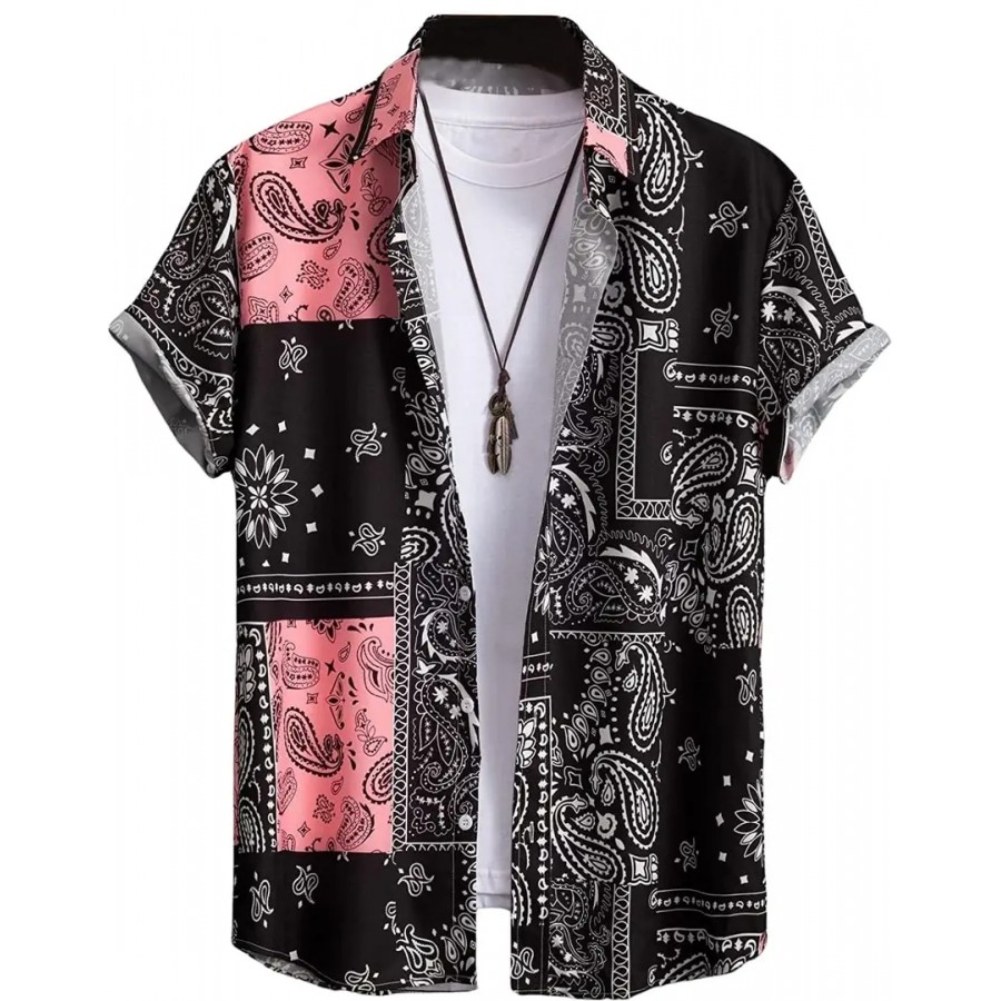 Parth Fashion Hub Men's Digital Printed Stylish Shirts