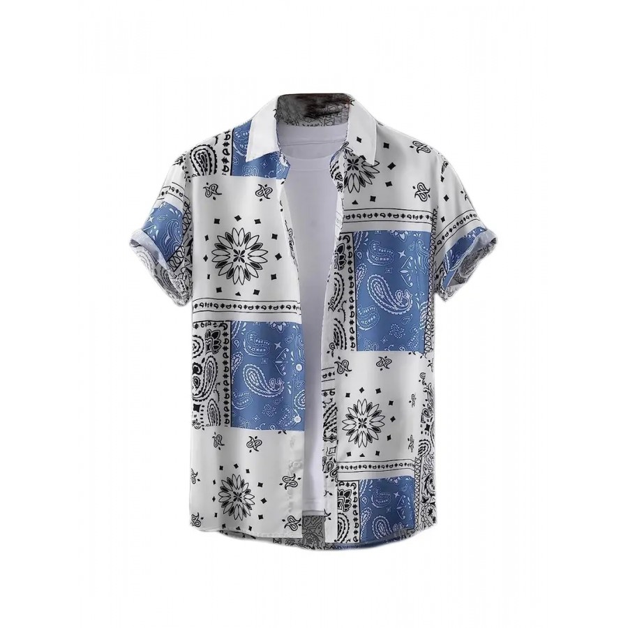 Parth Fashion Hub Men's Digital Printed Stylish Shirts