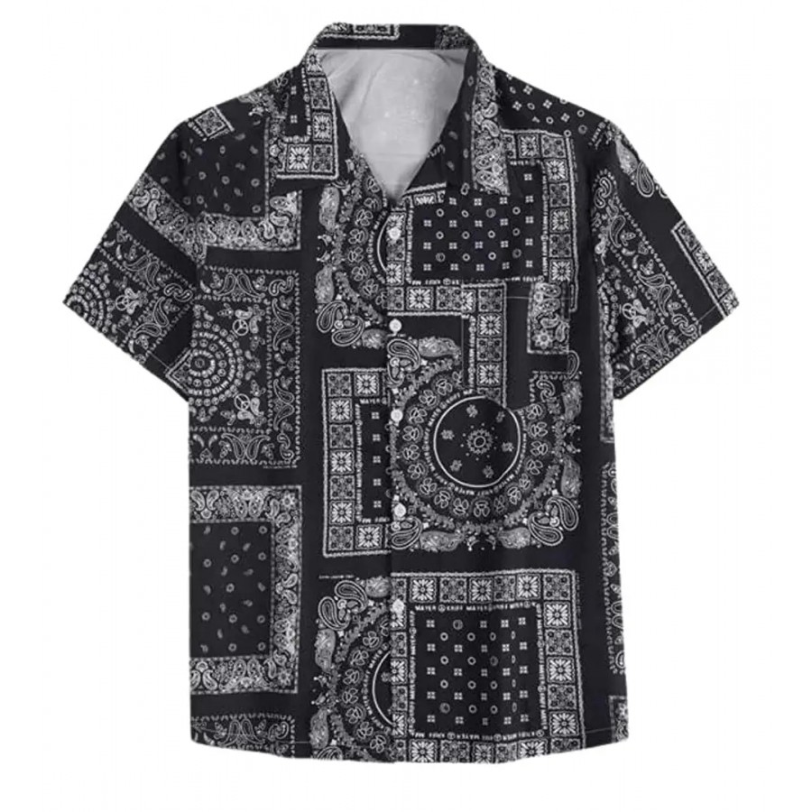 Parth Fashion Hub Men's Digital Printed Stylish Shirts