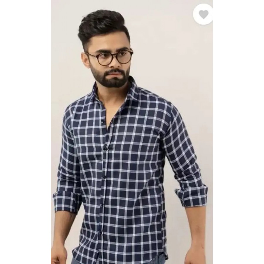 Reliable Multicoloured Cotton Checked Long Sleeves Casual Shirts For Men