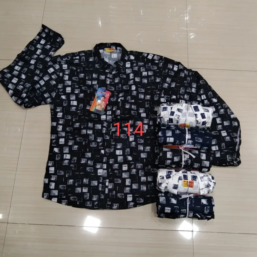 Reliable Multicoloured Cotton Printed Long Sleeves Casual Shirts For Men