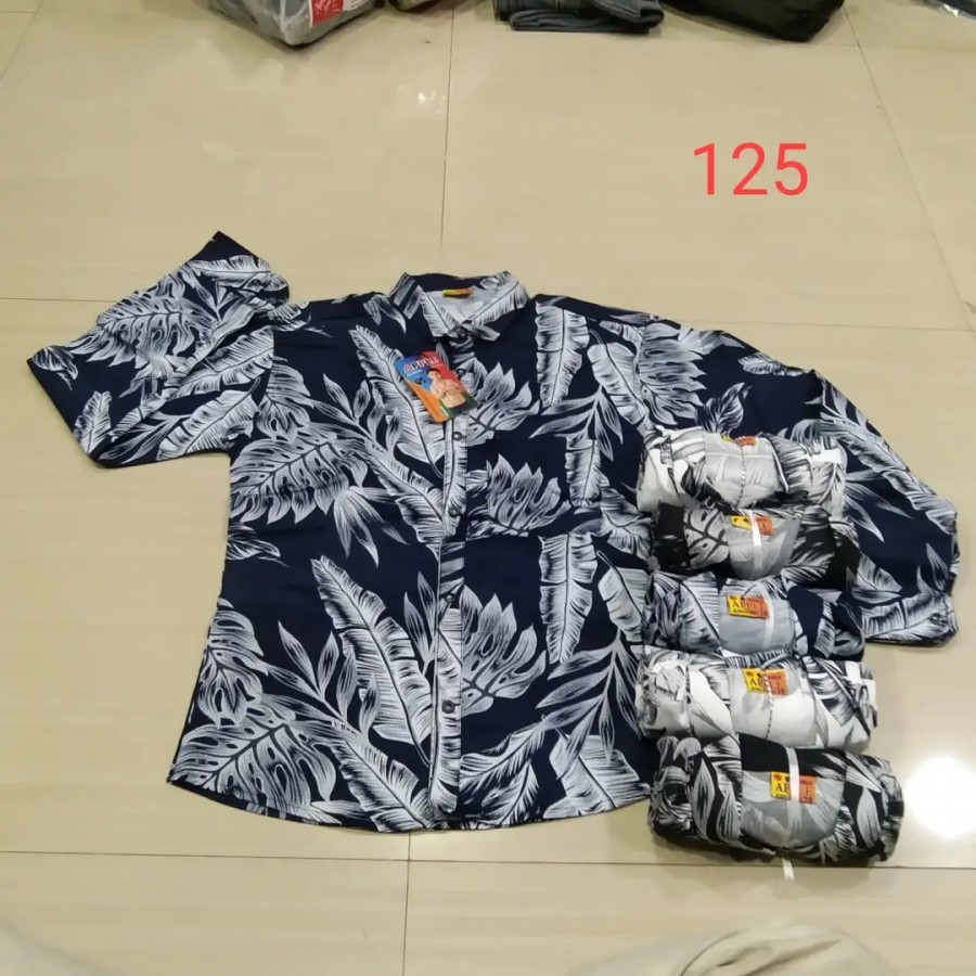 Reliable Multicoloured Cotton Printed Long Sleeves Casual Shirts For Men