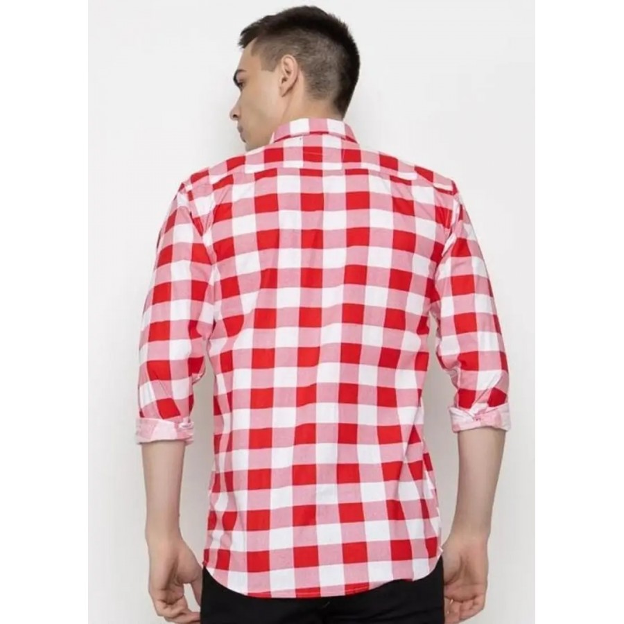 Reliable Multicoloured Cotton Long Sleeves Casual Shirt For Men