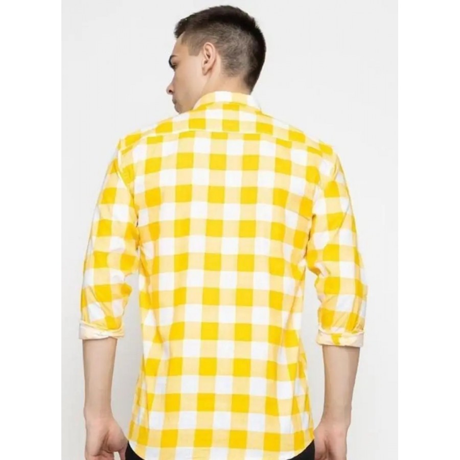 Reliable Multicoloured Cotton Long Sleeves Casual Shirt For Men