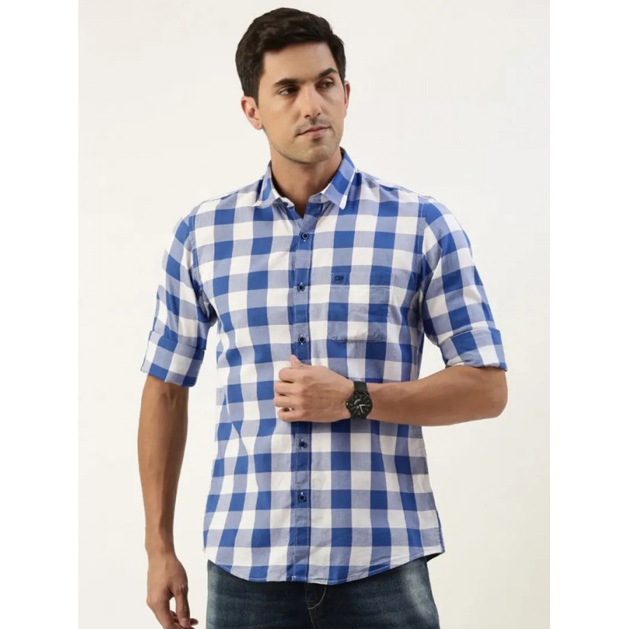 Reliable Multicoloured Cotton Long Sleeves Casual Shirt For Men