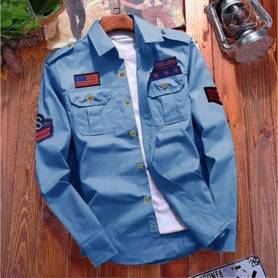 Strikey Sky DP Patch Shirt