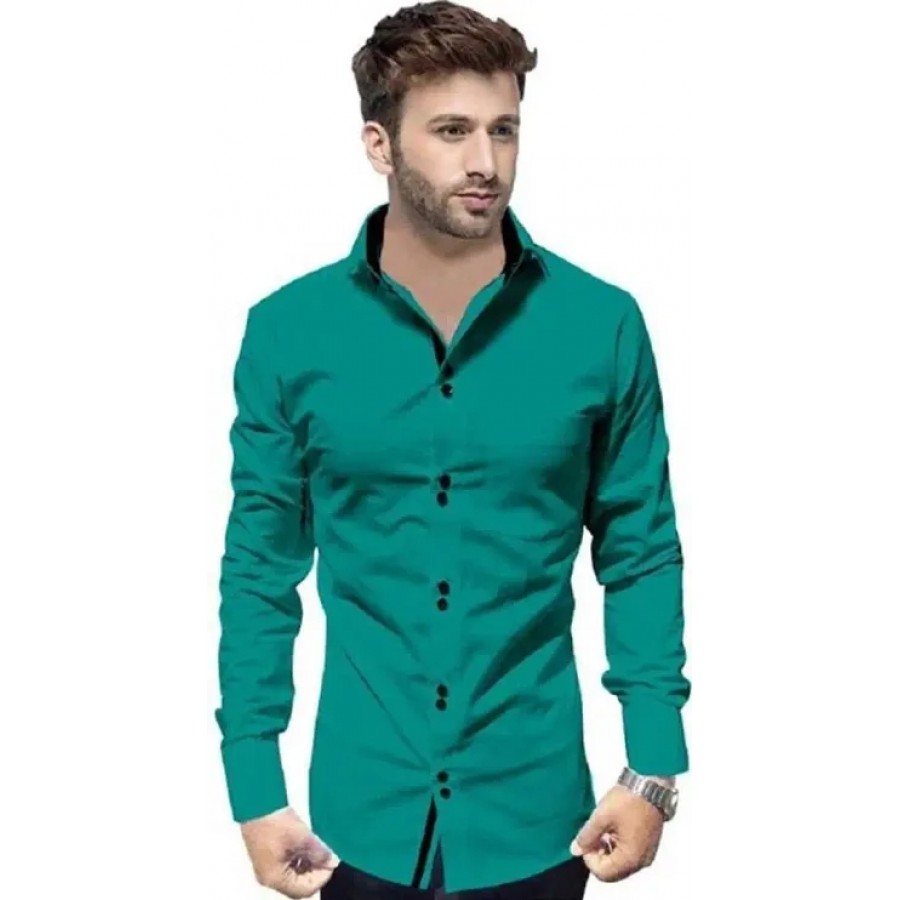 Stylish Cotton Blend Shirt For Men