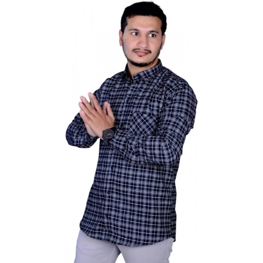 Stylish Fancy Cotton Blend Long Sleeves Casual Shirts For Men