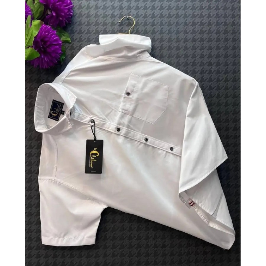 Stylish Men Cotton Regular Fit Casual Shirt