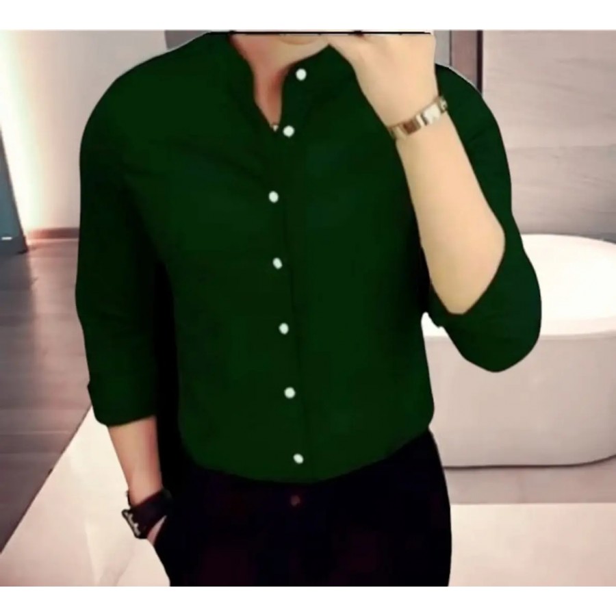 Stylish  Cotton Long Sleeves Casual Shirts For Men