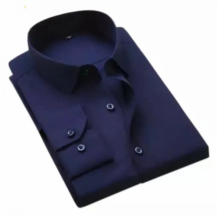 Stylish Cotton Lycra Solid Casual Shirt For Men