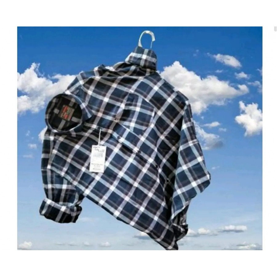 Stylish Cotton Multicoloured Checked Long Sleeves Casual Shirt For Men