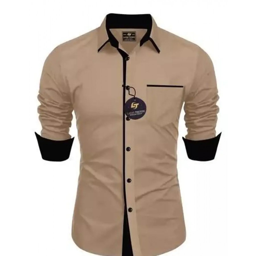 Stylish Cotton Regular Fit Casual Shirt For Men