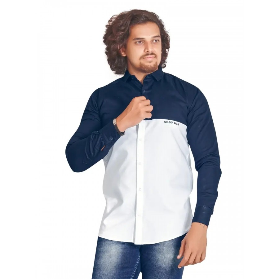 Stylish Fancy Cotton Long Sleeves Casual Shirts For Men