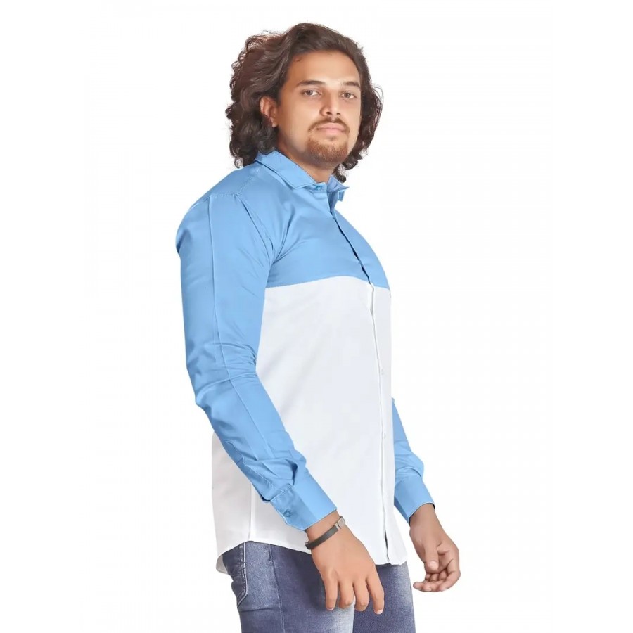 Stylish Fancy Cotton Long Sleeves Casual Shirts For Men