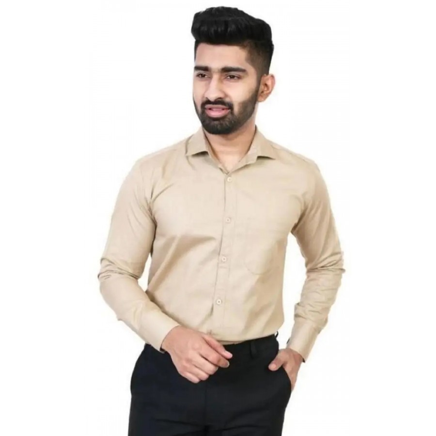 Stylish Men Cotton Regular Fit Casual Shirt