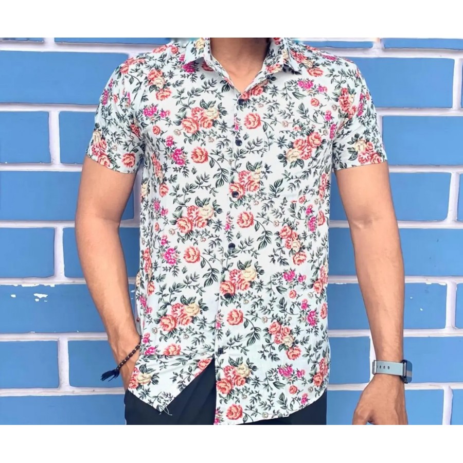 Stylish and Classy Men Rayon Shirt.