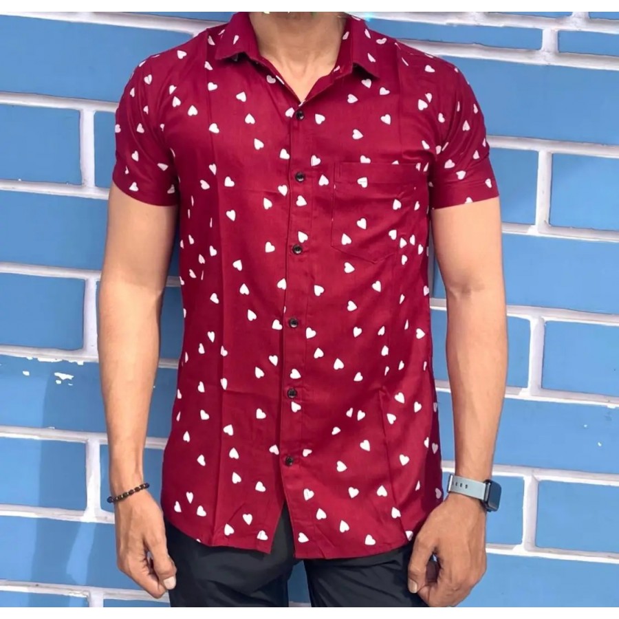 Stylish and Classy Men Rayon Shirt.