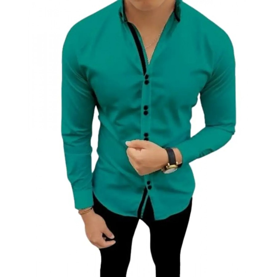 THE TAJKLA Men's Regular Fit Casual Shirt