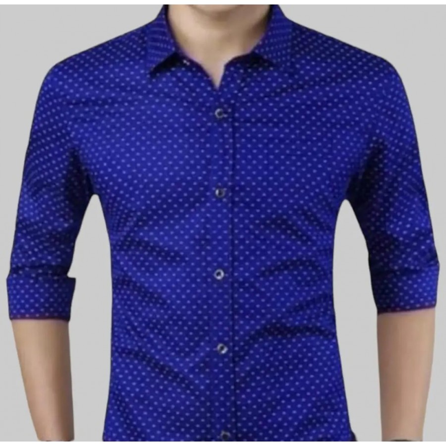 TRENDING DOTTED SHIRT FOR MEN PACK OF 1