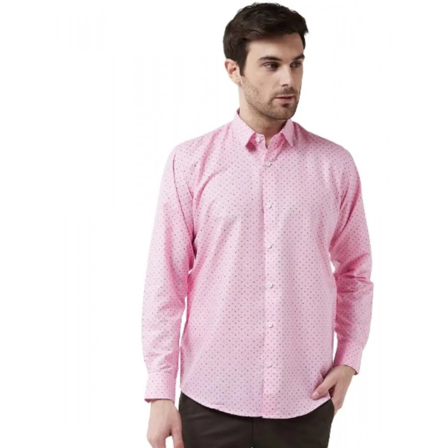 Time Fashion Men's Cotton Full Sleeve Casual Shirt - 001