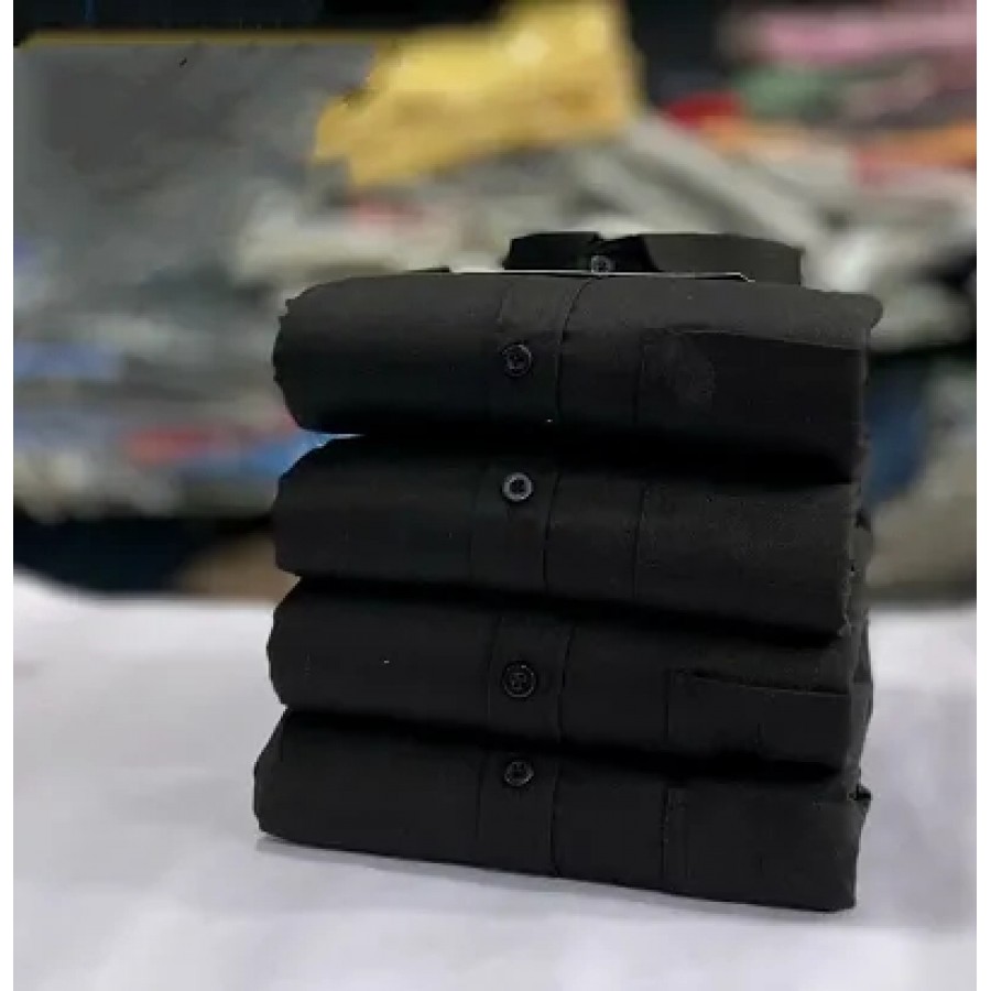 Trendy Black Shirt For Men