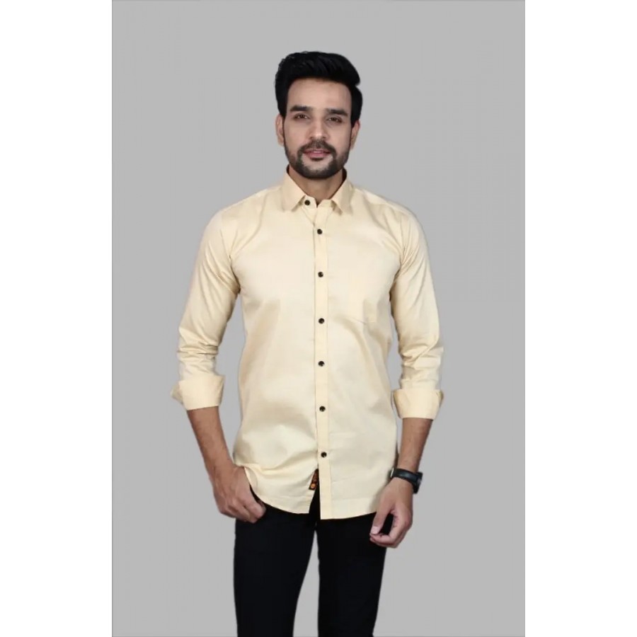 Trendy Cotton Blend Full Sleeve Casual Shirt