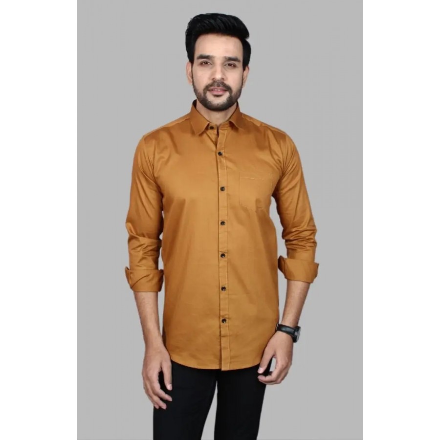 Trendy Cotton Blend Full Sleeve Casual Shirt