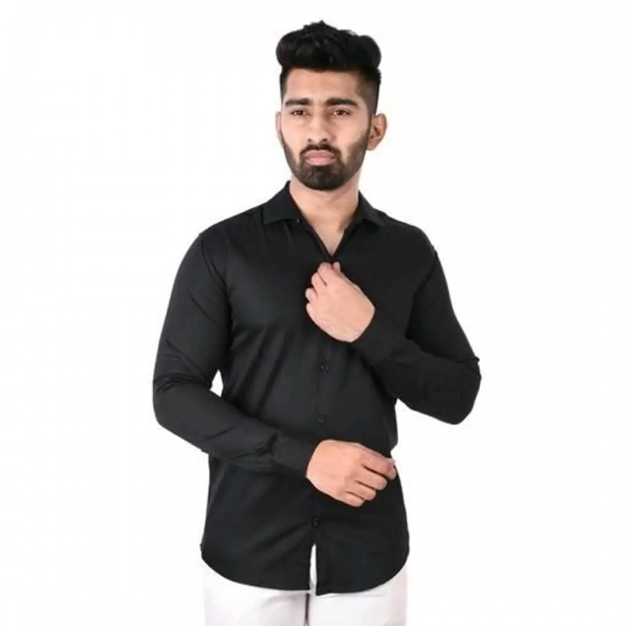 Trendy Men Cotton Casual Shirt