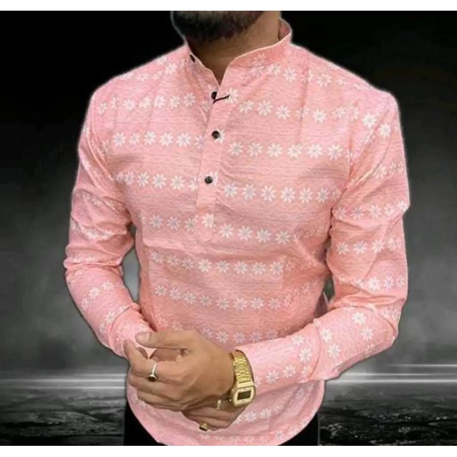 Trendy Multicoloured Cotton Long Sleeves Casual Shirt for Men