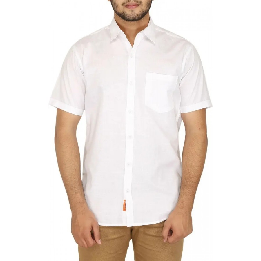 Trendy Cotton Blend Casual Shirt For Men