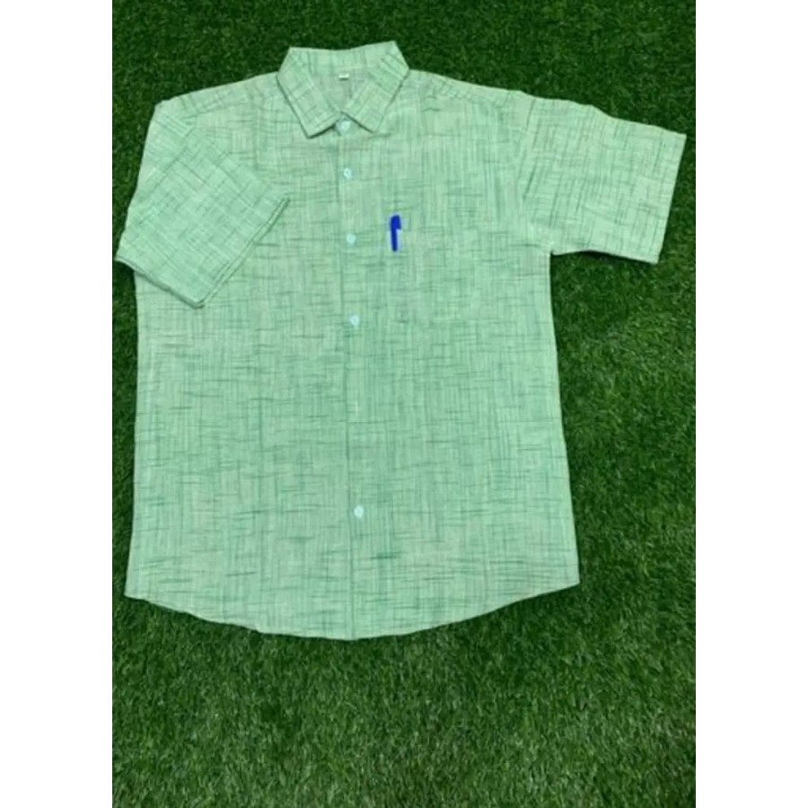 Trendy Men Khadi Cotton Casual Shirt