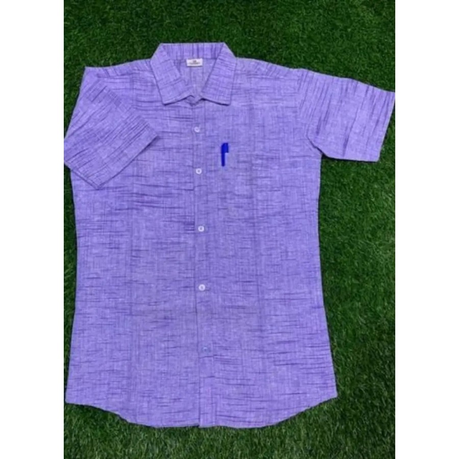 Trendy Men Khadi Cotton Casual Shirt