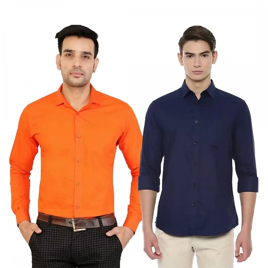 Trendy Wear Beach Style Shirts for Men Combo of 2