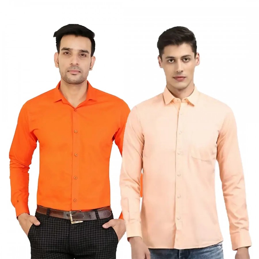 Trendy Wear Beach Style Shirts for Men Combo of 2