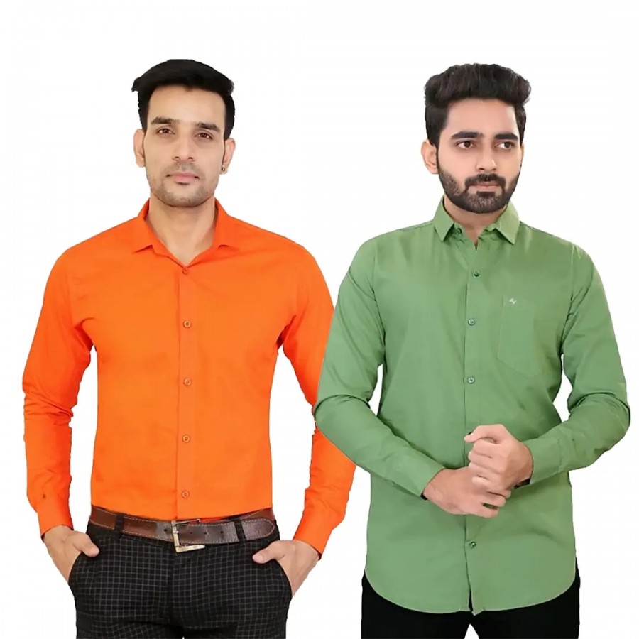 Trendy Wear Beach Style Shirts for Men Combo of 2