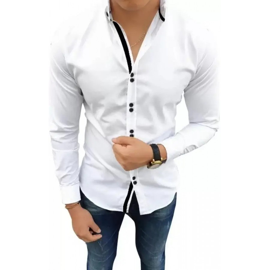 White V pocket shirt