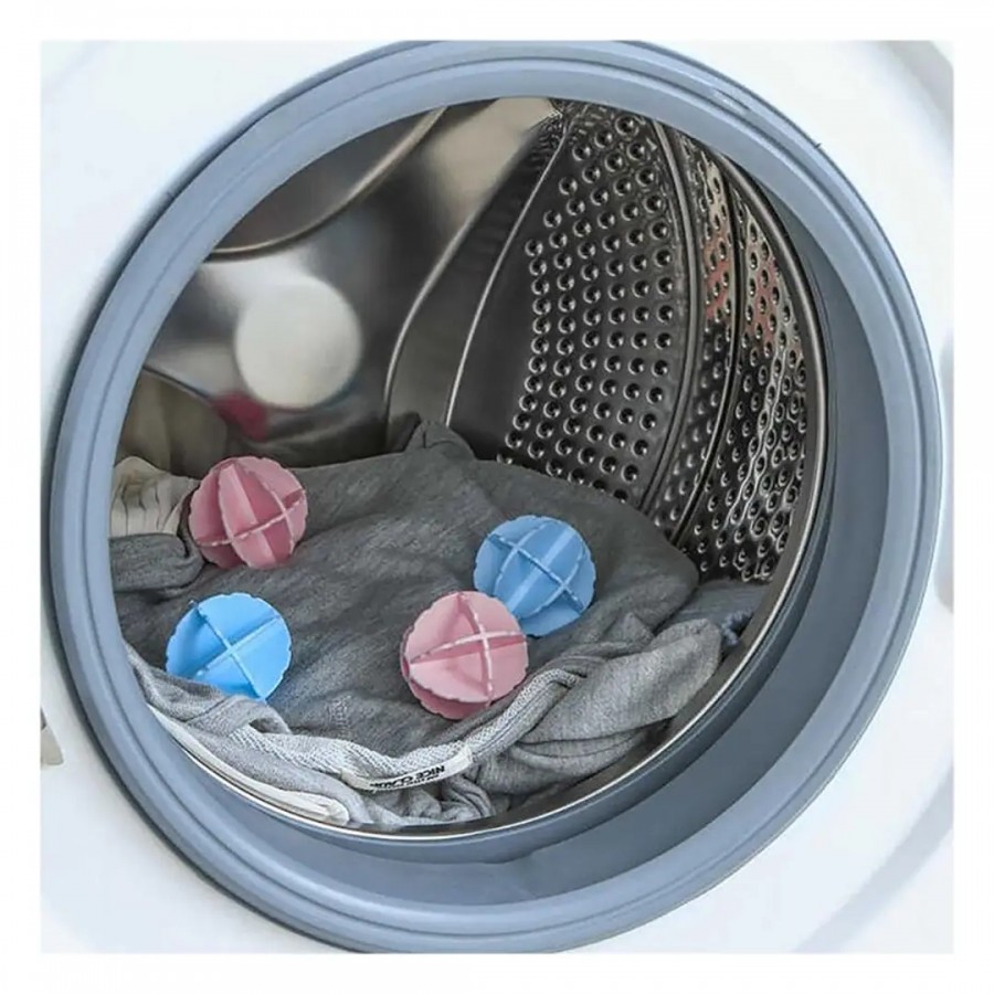 WASHING TRANSPENT BALL - 4 PIECE