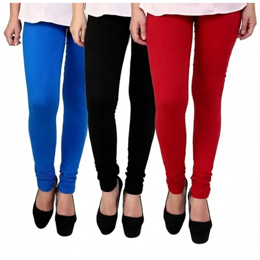 Fashion Wear Cotton Legging  Royal Black Red