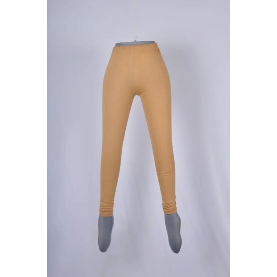 Stylish Cotton Solid Leggings For Women