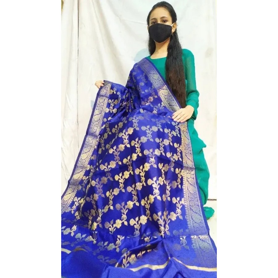 Latest Attractive Cotton Silk Dupatta for Women