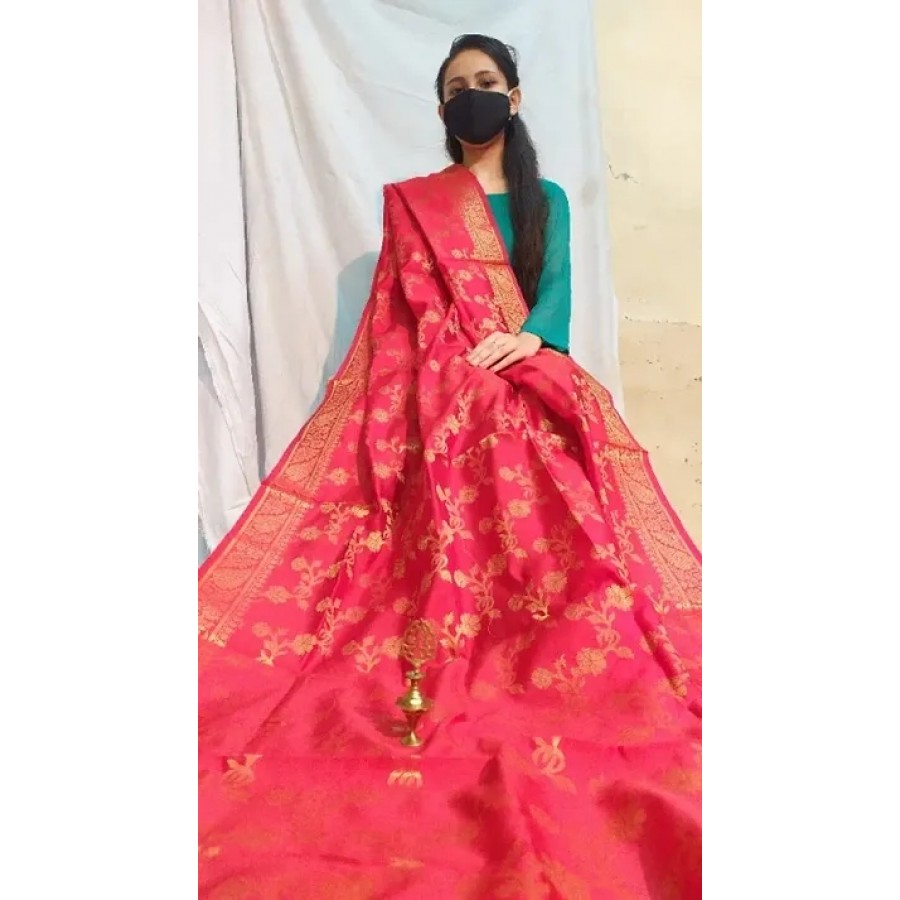 Latest Attractive Cotton Silk Dupatta for Women