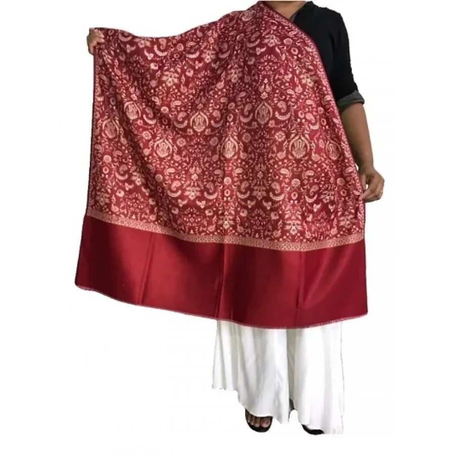 Premium Quality, Traditional Jamawar Shawl Stole