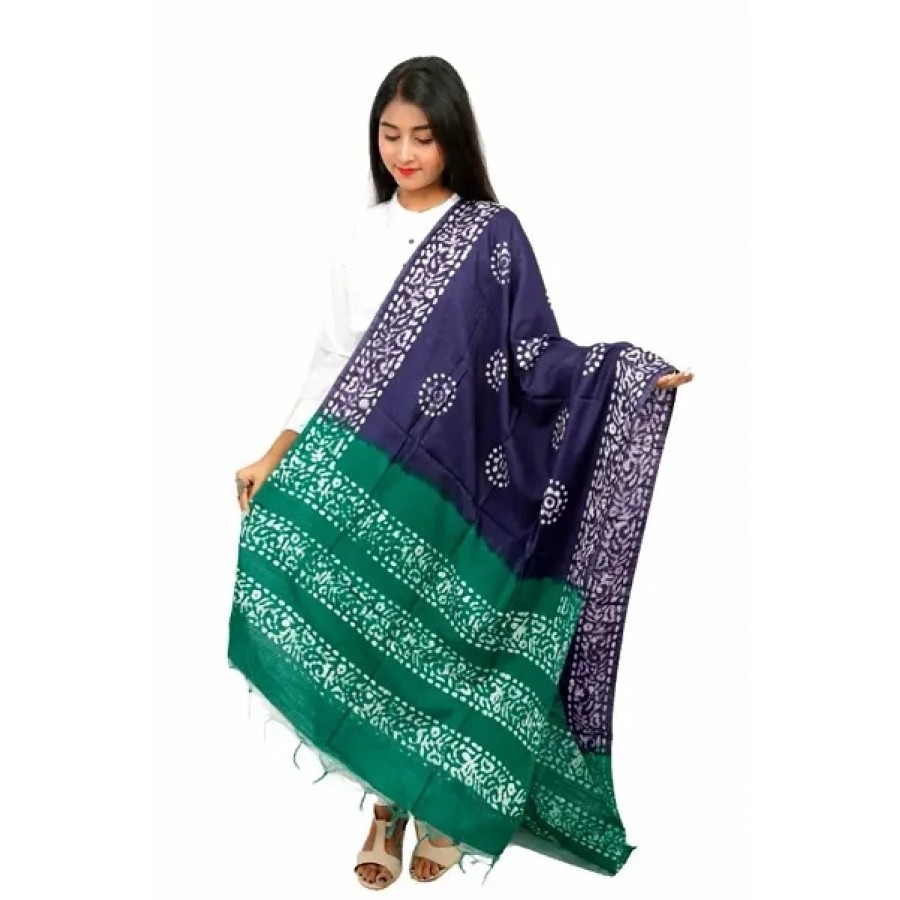 Trendy Bhagalpuri Silk Dupatta for Women