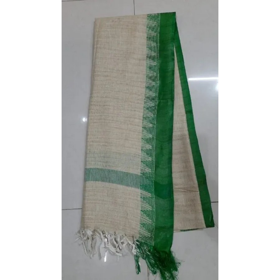 Women's Beautiful Cotton Dupion Temple Dupatta