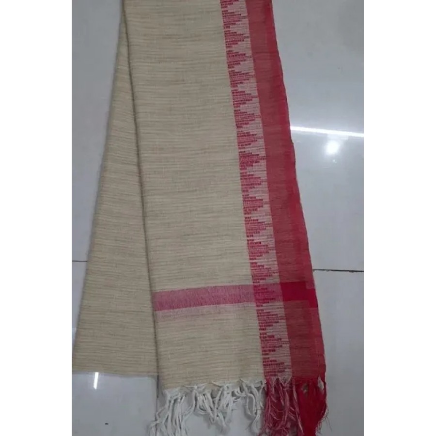 Women's Beautiful Cotton Dupion Temple Dupatta